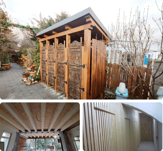 Sonderanfertigungen aus Holz aller Art.